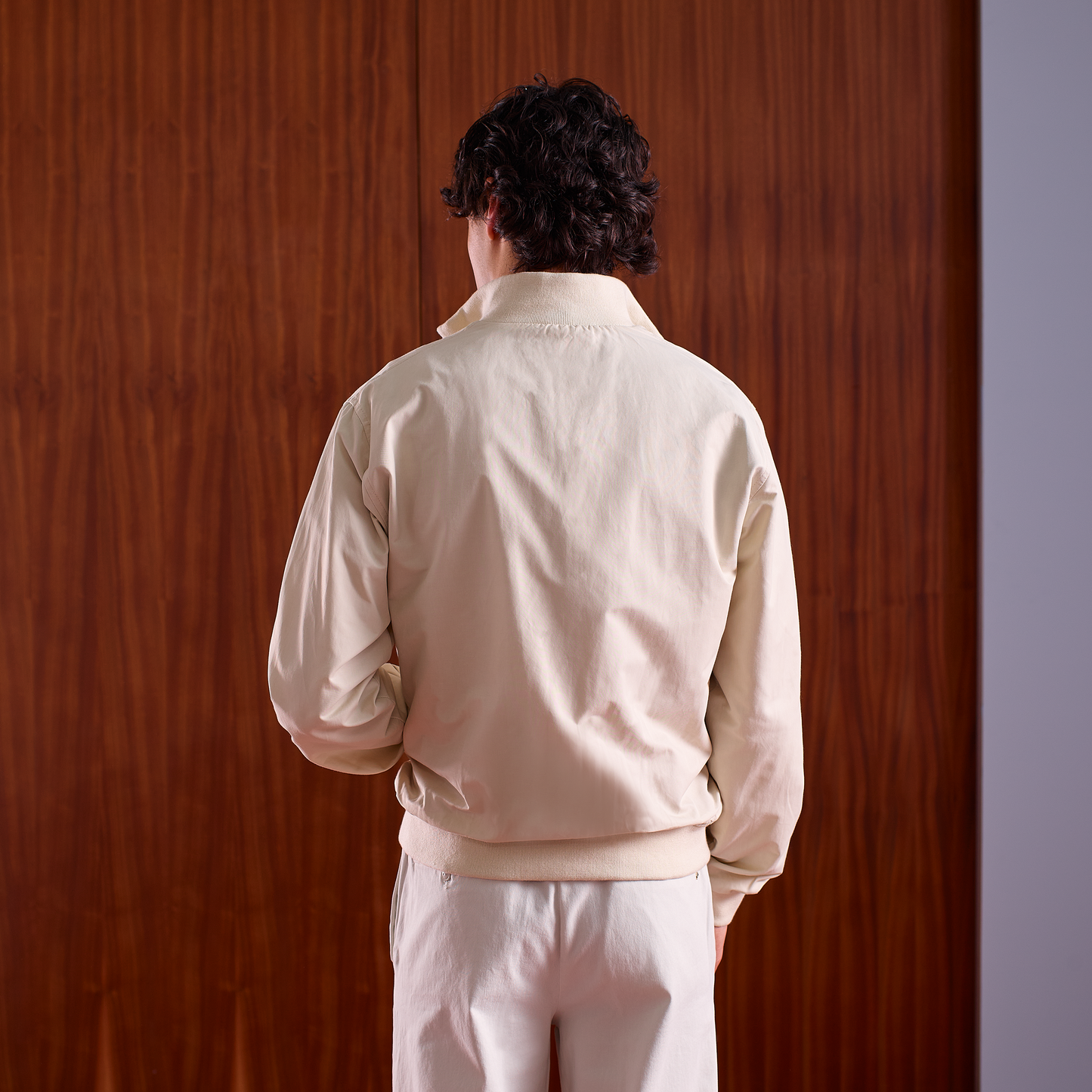 Veste Zippée Ecru