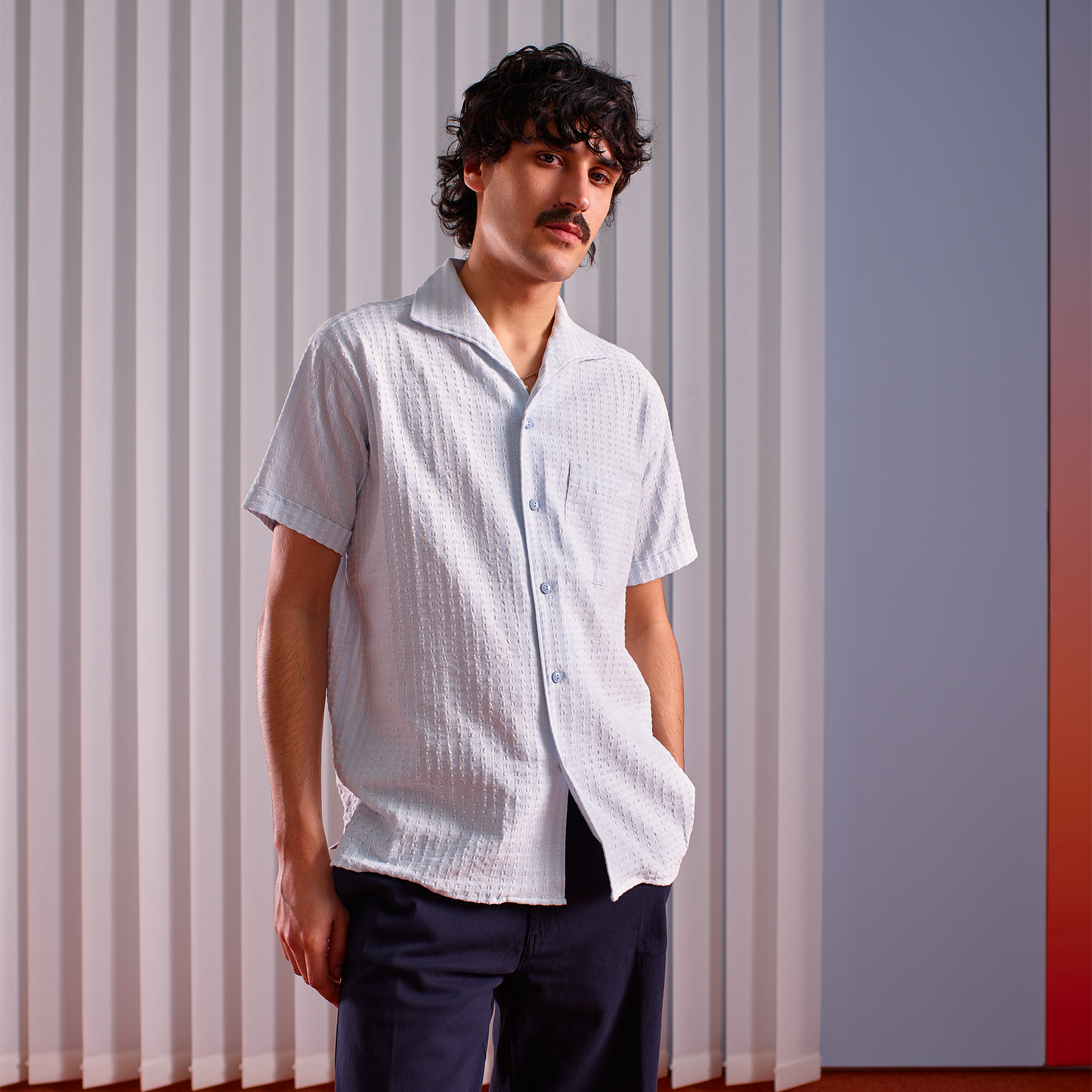 Chemise Façonnée Ciel