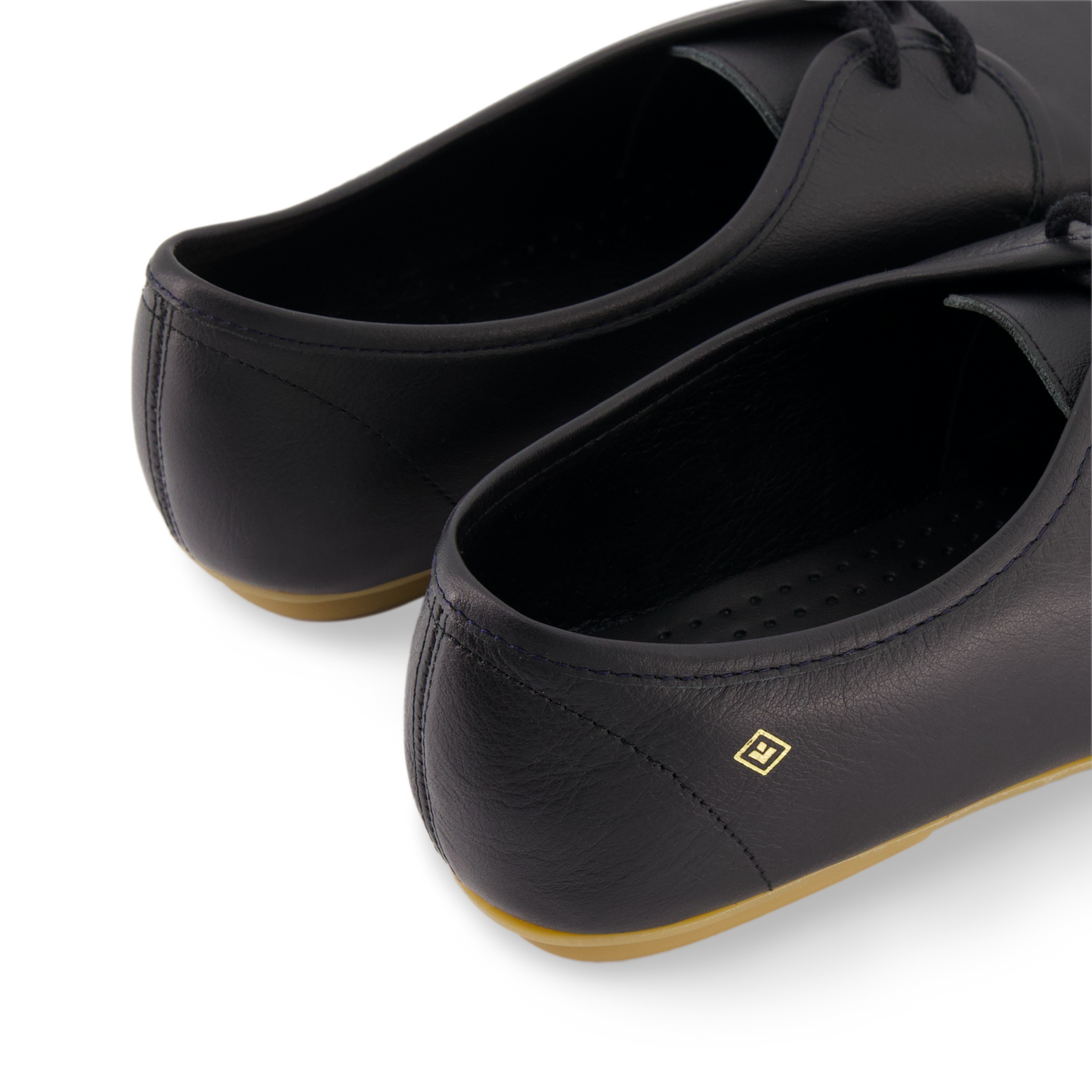 Jazz Lacets Cuir Noir